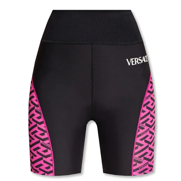 VERSACE Greca Signature Sports Bra & Versace Cycling Shorts SET (2 PIECES) NWT - Picture 4 of 15